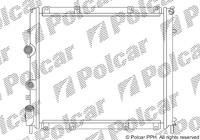 Радіатор Renault Kangoo 1.9D 10/97-/ 1,5 DCI 2001- Polcar 606008A3