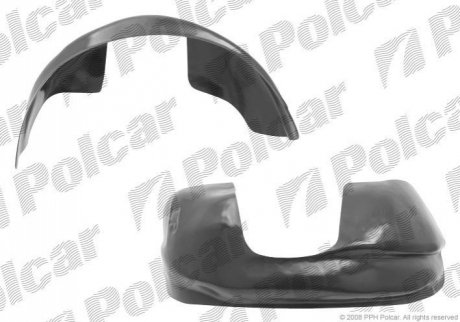 Подкрылок правый Polcar 6060FP-1 (фото 1)