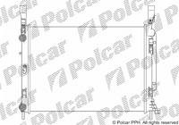 Радиатор Renault Kangoo 1.5D/1.6 02.08- Polcar 606208B3