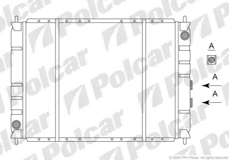 Автозапчастина Polcar 631908-2