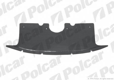 Защита бампера нижняя Polcar 652334-7 (фото 1)