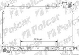 Радіатор охолодження Polcar 7242081K (фото 1)