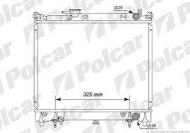 Радиатор охлаждения Polcar 740308-3