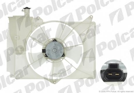 Вентилятор с корпусом/кронштейном Polcar 810323W3