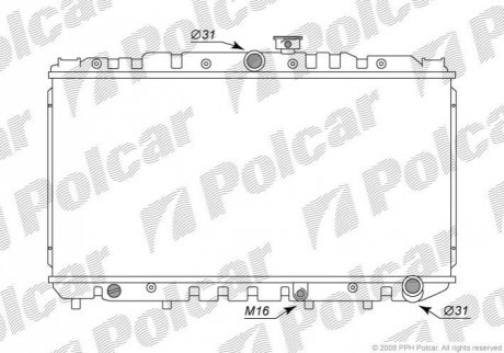 Автозапчасть Polcar 8109083K