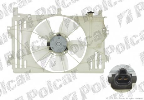 Вентилятор с корпусом/кронштейном Polcar 811423W1 (фото 1)