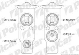 Стопорний клапан Polcar 8114KZ-2