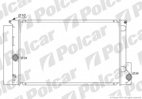 Автозапчасть Polcar 8116081K