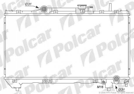 Автозапчастина Polcar 8122082K