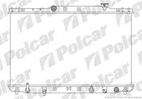 Радиатор охлаждения Polcar 813308-7