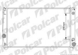 Радиатор охлаждения Polcar 8148082