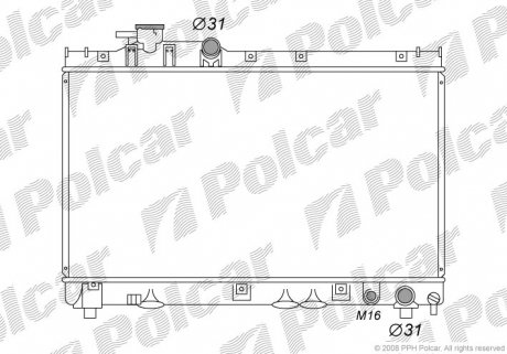 Автозапчасть Polcar 8156081K
