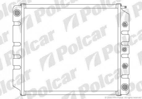 Радиатор охлаждения Polcar 900208-6 (фото 1)