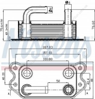 Радиатор масла Polcar 9033L8-2