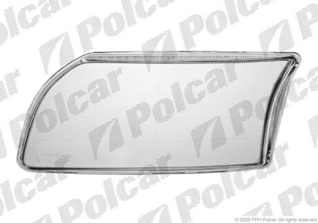 Скло фари Polcar 9080121E