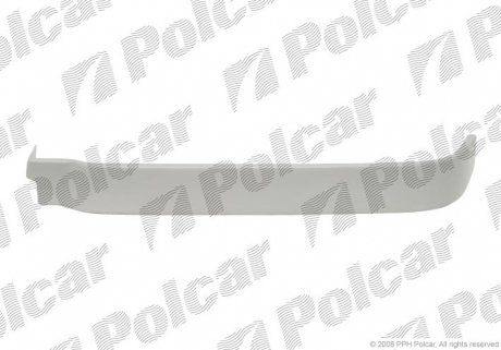 Накладка під фару (вія) лівий Polcar 908506-3