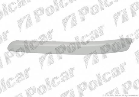Молдинг бампера лівий Polcar 95270717J (фото 1)