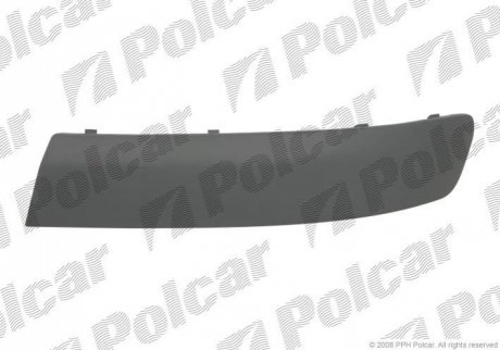 Молдинг бампера левый Polcar 956807-5 (фото 1)
