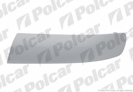 Молдинг бампера прав Polcar 956807-8