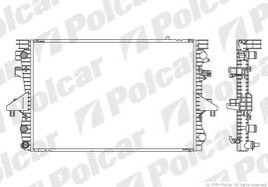 Радиатор охлаждения Polcar 956808A1