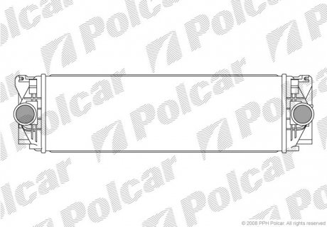 Радиатор воздуха (Интеркулер) Polcar 9572J81X