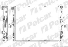 Радіатор охолодження Polcar 9580081K