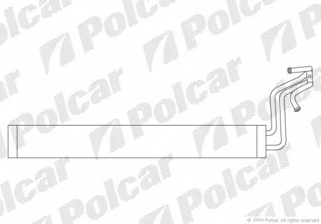 Радиатор масла Polcar 9580L85X (фото 1)