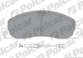 Тормозные колодки Polcar IE140620 (фото 1)