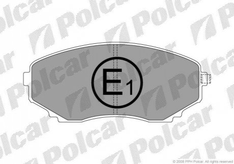 Тормозные колодки Polcar IE141345