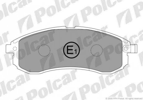 Тормозные колодки Polcar IE181507