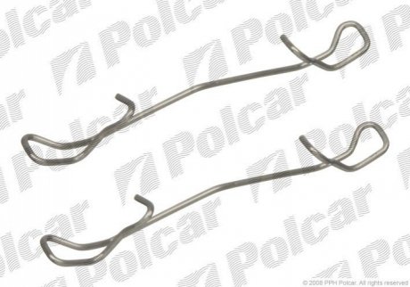 Монтажный комплект тормозных колодок Polcar LX0088 (фото 1)