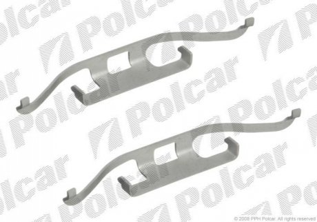 Монтажний комплект гальмівних колодок Polcar LX0136