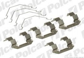 Монтажный комплект тормозных колодок Polcar LX0159
