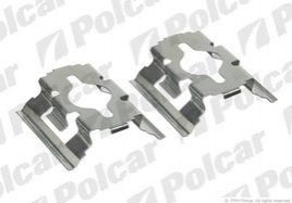 Монтажный комплект тормозных колодок Polcar LX0328 (фото 1)