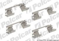Монтажный комплект тормозных колодок Polcar LX0336