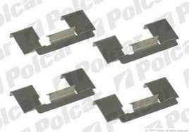 Монтажний комплект гальмівних колодок Polcar LX0337 (фото 1)