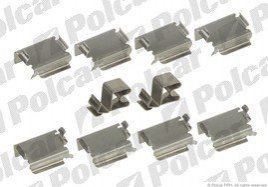 Монтажний комплект гальмівних колодок Polcar LX0343 (фото 1)