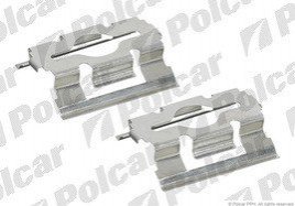 Монтажный комплект тормозных колодок Polcar LX0409