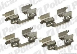 Монтажный комплект тормозных колодок Polcar LX0424 (фото 1)