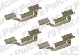 Монтажный комплект тормозных колодок Polcar LX0438