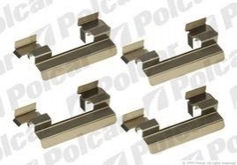 Монтажный комплект тормозных колодок Polcar LX0466