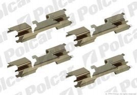 Монтажный комплект тормозных колодок Polcar LX0502