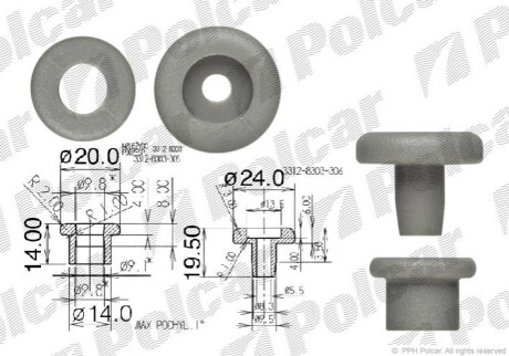 Крепление Polcar RX1039