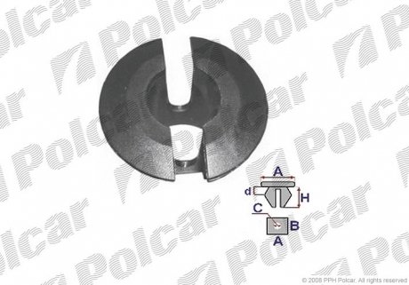 Монтажний елемент Polcar RXB22647