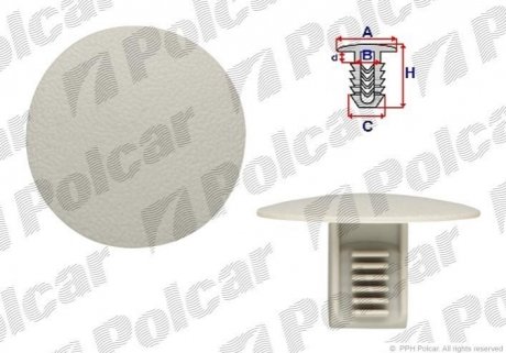 Крепление обшивки Polcar RXC60112