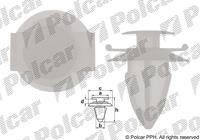 Кріплення дверної карти Polcar RXC70312