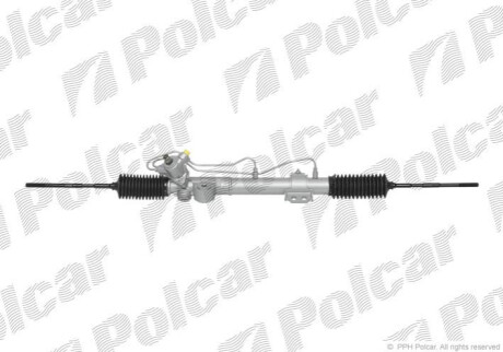 Рулевая рейка (восстановлена) Polcar S5127003