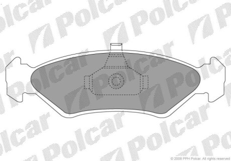 Тормозные колодки Polcar S70-0030