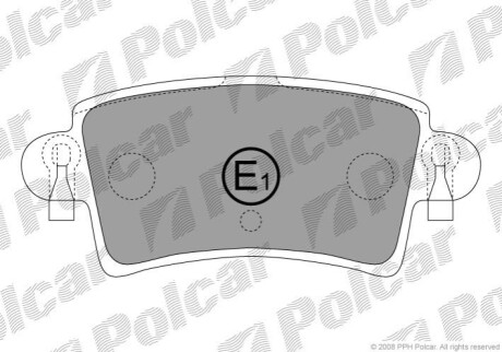 Гальмівні колодки Polcar S70-1056