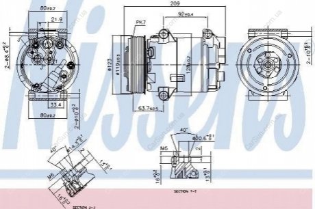 Сцепление компрессора кондиционера Polcar SKK076